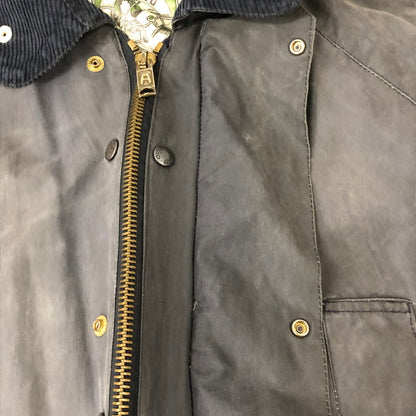 【現状渡し品】【メンズ】 OXFORD BLUE オックスフォード WAX COTTON JACKET ワックス コットン ジャケット アウター オイルドジャケット 英国製 145-250909-nm-16-tei サイズ：不明 カラー：ネイビー/グレー系 万代Net店