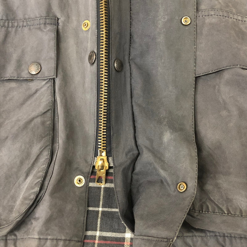 【現状渡し品】【メンズ】 OXFORD BLUE オックスフォード WAX COTTON JACKET ワックス コットン ジャケット アウター オイルドジャケット 英国製 145-250909-nm-16-tei サイズ：不明 カラー：ネイビー/グレー系 万代Net店