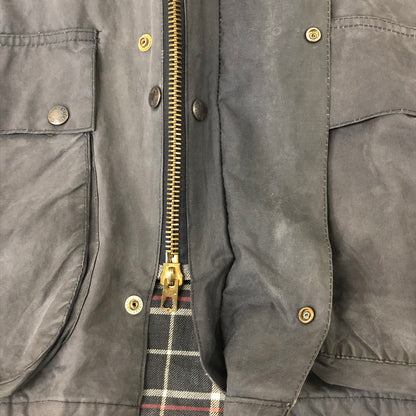 【現状渡し品】【メンズ】 OXFORD BLUE オックスフォード WAX COTTON JACKET ワックス コットン ジャケット アウター オイルドジャケット 英国製 145-250909-nm-16-tei サイズ：不明 カラー：ネイビー/グレー系 万代Net店