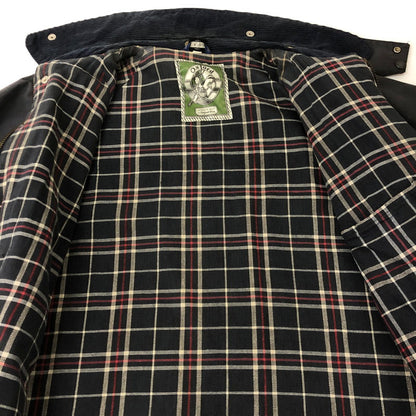 【現状渡し品】【メンズ】 OXFORD BLUE オックスフォード WAX COTTON JACKET ワックス コットン ジャケット アウター オイルドジャケット 英国製 145-250909-nm-16-tei サイズ：不明 カラー：ネイビー/グレー系 万代Net店