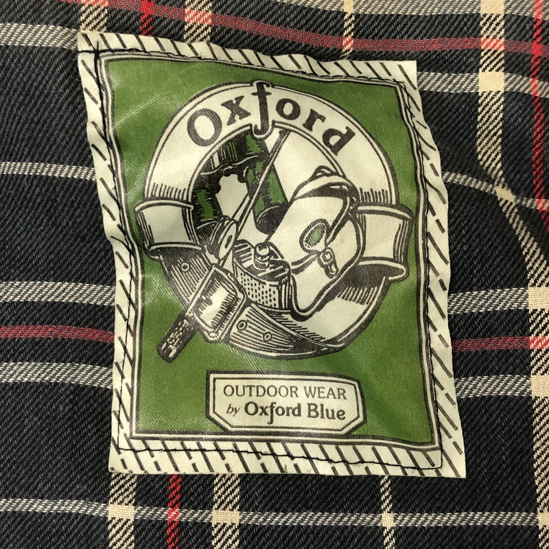 【現状渡し品】【メンズ】 OXFORD BLUE オックスフォード WAX COTTON JACKET ワックス コットン ジャケット アウター オイルドジャケット 英国製 145-250909-nm-16-tei サイズ：不明 カラー：ネイビー/グレー系 万代Net店