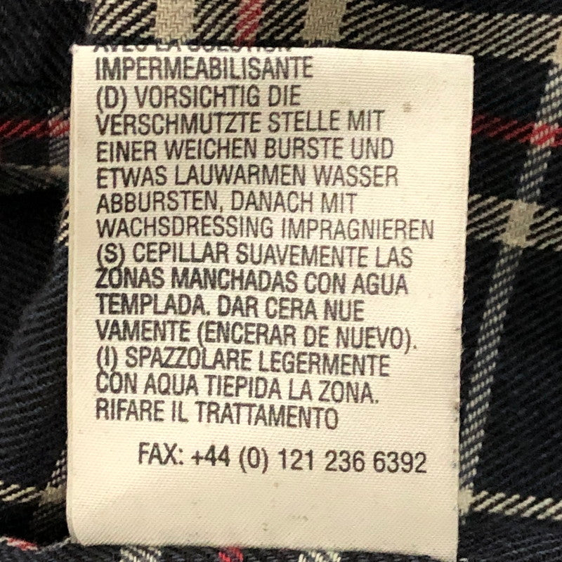 【現状渡し品】【メンズ】 OXFORD BLUE オックスフォード WAX COTTON JACKET ワックス コットン ジャケット アウター オイルドジャケット 英国製 145-250909-nm-16-tei サイズ：不明 カラー：ネイビー/グレー系 万代Net店