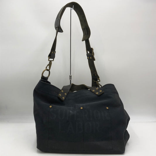 【現状渡し品】【メンズ】 THE SUPERIOR LABOR シュペリオールレイバー 2WAY BAG ツーウェイ バッグ カバン トートバッグ ショルダーバッグ 188-250920-ts-02-tei カラー：ブラック 万代Net店