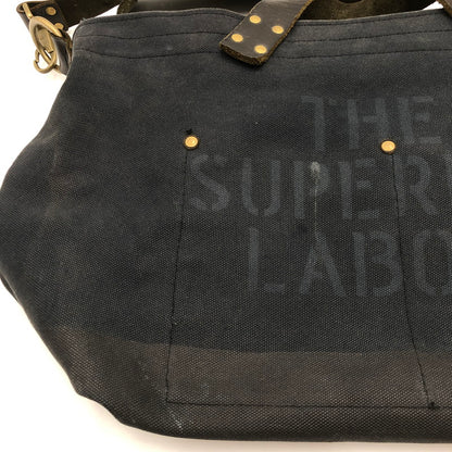 【現状渡し品】【メンズ】 THE SUPERIOR LABOR シュペリオールレイバー 2WAY BAG ツーウェイ バッグ カバン トートバッグ ショルダーバッグ 188-250920-ts-02-tei カラー：ブラック 万代Net店
