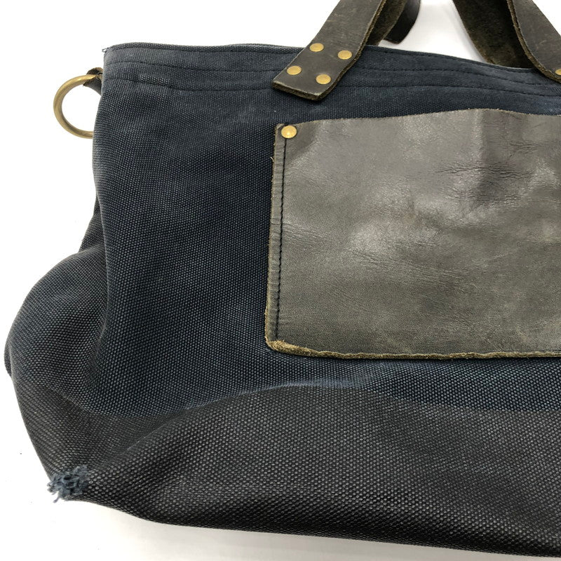【現状渡し品】【メンズ】 THE SUPERIOR LABOR シュペリオールレイバー 2WAY BAG ツーウェイ バッグ カバン トートバッグ ショルダーバッグ 188-250920-ts-02-tei カラー：ブラック 万代Net店