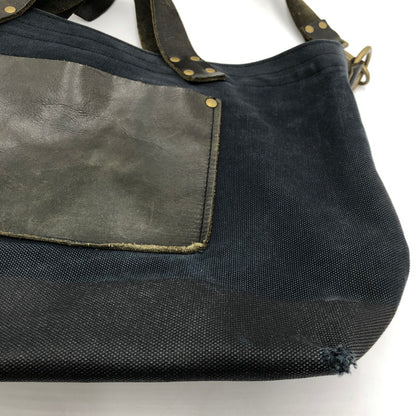 【現状渡し品】【メンズ】 THE SUPERIOR LABOR シュペリオールレイバー 2WAY BAG ツーウェイ バッグ カバン トートバッグ ショルダーバッグ 188-250920-ts-02-tei カラー：ブラック 万代Net店