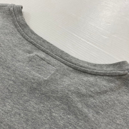 【中古品】【メンズ】 STUSSY ステューシー LOGO L/S TEE ロゴ ロングスリーブ Tシャツ トップス 長袖 142-260124-ko-23-tei サイズ：L カラー：グレー 万代Net店
