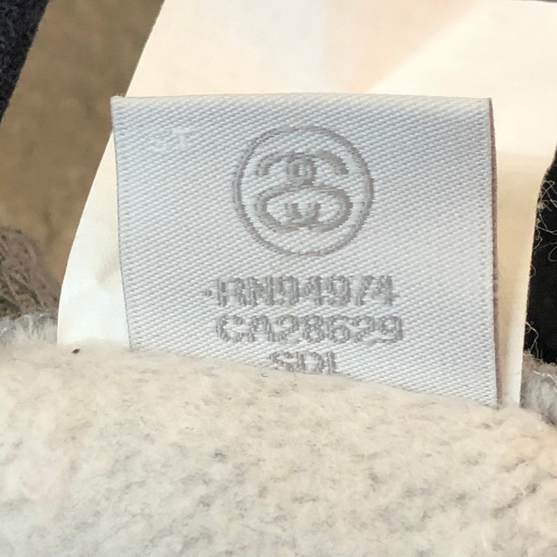 【中古品】【メンズ】 STUSSY ステューシー RIBBED LOGO HOODIE リブロゴ フーディー トップス プルオーバーパーカー 142-251016-ts-11-tei サイズ：L カラー：グレー 万代Net店