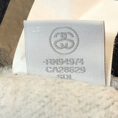 【中古品】【メンズ】 STUSSY ステューシー RIBBED LOGO HOODIE リブロゴ フーディー トップス プルオーバーパーカー 142-251016-ts-11-tei サイズ：L カラー：グレー 万代Net店