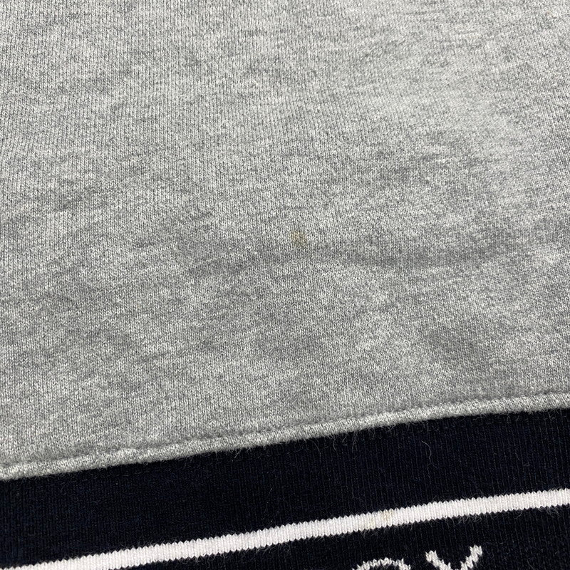 【中古品】【メンズ】 STUSSY ステューシー RIBBED LOGO HOODIE リブロゴ フーディー トップス プルオーバーパーカー 142-251016-ts-11-tei サイズ：L カラー：グレー 万代Net店