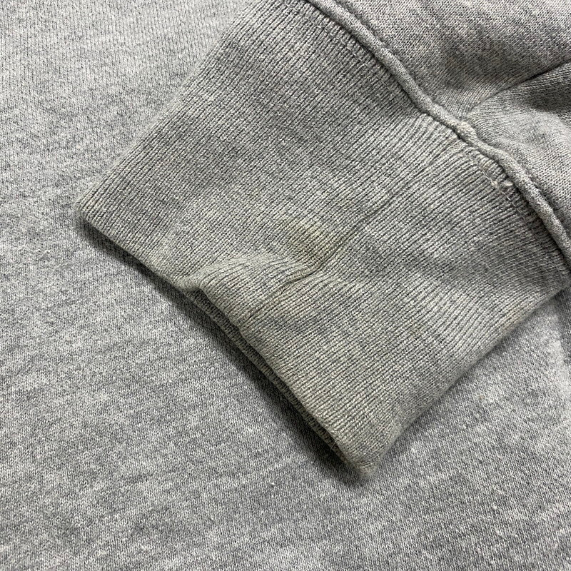【中古品】【メンズ】 STUSSY ステューシー RIBBED LOGO HOODIE リブロゴ フーディー トップス プルオーバーパーカー 142-251016-ts-11-tei サイズ：L カラー：グレー 万代Net店