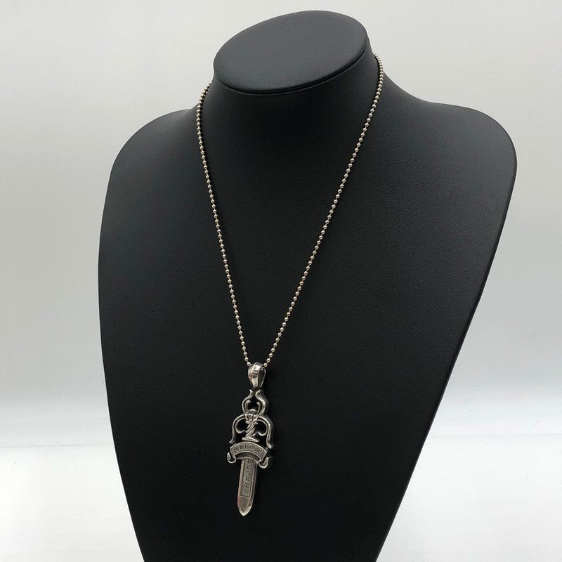 【中古品】【メンズ】 CHROME HEARTS クロムハーツ DAGGER LARGE with BALE ダガー ラージ ウィズ ベイル ペンダントトップ チャーム アクセサリー 190-251015-ks-05-tei カラー：シルバー 万代Net店