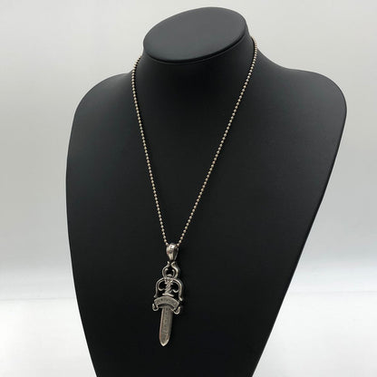 【中古品】【メンズ】 CHROME HEARTS クロムハーツ DAGGER LARGE with BALE ダガー ラージ ウィズ ベイル ペンダントトップ チャーム アクセサリー 190-251015-ks-05-tei カラー：シルバー 万代Net店