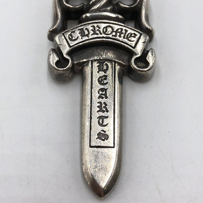 【中古品】【メンズ】 CHROME HEARTS クロムハーツ DAGGER LARGE with BALE ダガー ラージ ウィズ ベイル ペンダントトップ チャーム アクセサリー 190-251015-ks-05-tei カラー：シルバー 万代Net店