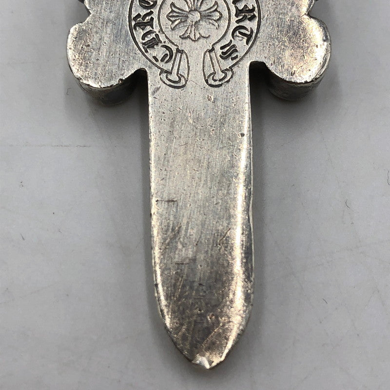 【中古品】【メンズ】 CHROME HEARTS クロムハーツ DAGGER LARGE with BALE ダガー ラージ ウィズ ベイル ペンダントトップ チャーム アクセサリー 190-251015-ks-05-tei カラー：シルバー 万代Net店