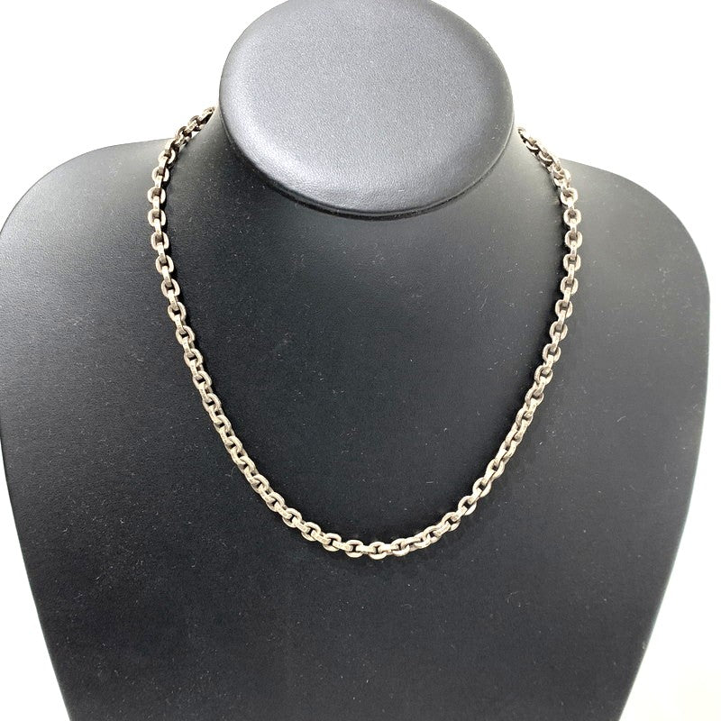 【中古品】【メンズ】 CHROME HEARTS クロムハーツ PAPER CHAIN 18INCH ペーパー チェーン 18インチ ネックレス アクセサリー 925 190-261027-ko-03-teih カラー：シルバー 万代Net店