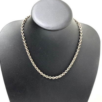 【中古品】【メンズ】 CHROME HEARTS クロムハーツ PAPER CHAIN 18INCH ペーパー チェーン 18インチ ネックレス アクセサリー 925 190-261027-ko-03-teih カラー：シルバー 万代Net店
