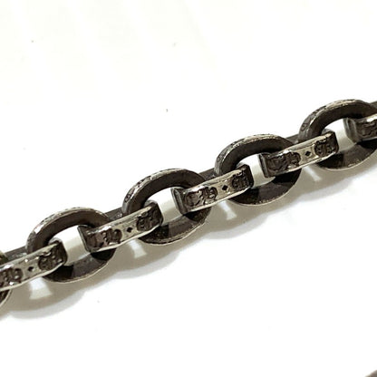 【中古品】【メンズ】 CHROME HEARTS クロムハーツ PAPER CHAIN 18INCH ペーパー チェーン 18インチ ネックレス アクセサリー 925 190-261027-ko-03-teih カラー：シルバー 万代Net店