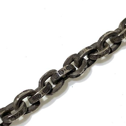 【中古品】【メンズ】 CHROME HEARTS クロムハーツ PAPER CHAIN 18INCH ペーパー チェーン 18インチ ネックレス アクセサリー 925 190-261027-ko-03-teih カラー：シルバー 万代Net店
