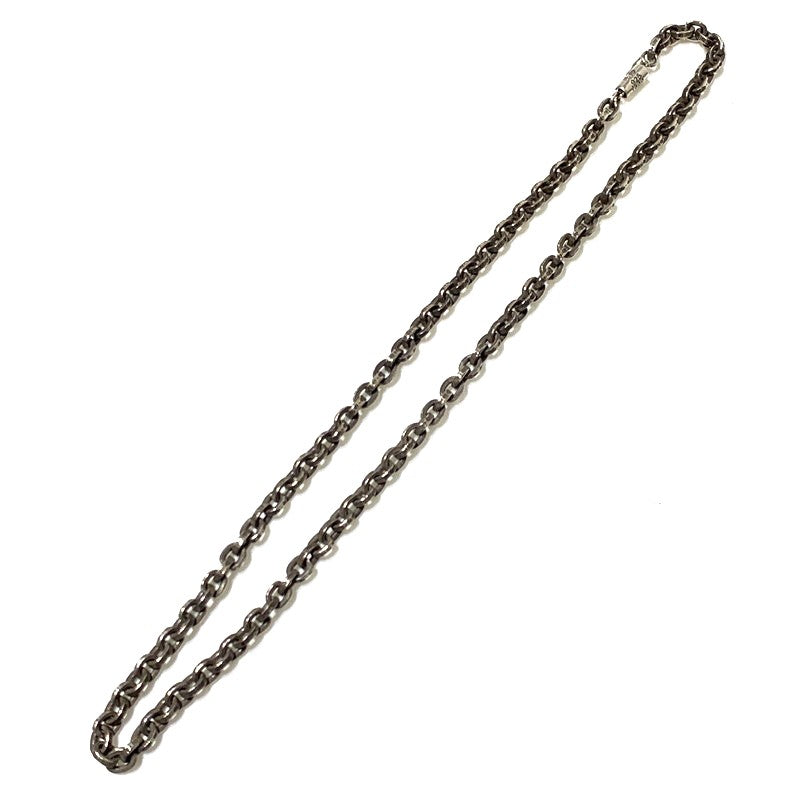 【中古品】【メンズ】 CHROME HEARTS クロムハーツ PAPER CHAIN 18INCH ペーパー チェーン 18インチ ネックレス アクセサリー 925 190-261027-ko-03-teih カラー：シルバー 万代Net店