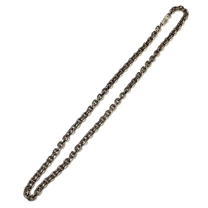 【中古品】【メンズ】 CHROME HEARTS クロムハーツ PAPER CHAIN 18INCH ペーパー チェーン 18インチ ネックレス アクセサリー 925 190-261027-ko-03-teih カラー：シルバー 万代Net店