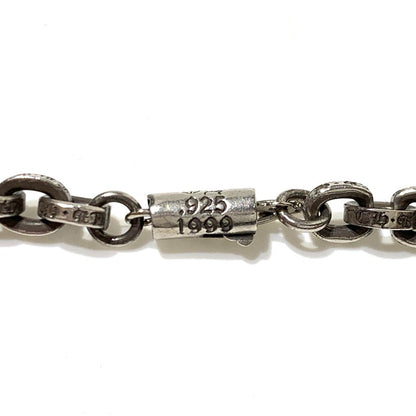 【中古品】【メンズ】 CHROME HEARTS クロムハーツ PAPER CHAIN 18INCH ペーパー チェーン 18インチ ネックレス アクセサリー 925 190-261027-ko-03-teih カラー：シルバー 万代Net店