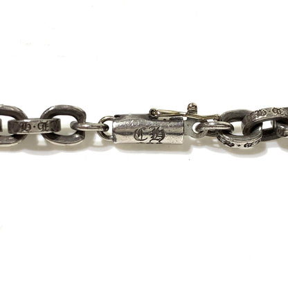 【中古品】【メンズ】 CHROME HEARTS クロムハーツ PAPER CHAIN 18INCH ペーパー チェーン 18インチ ネックレス アクセサリー 925 190-261027-ko-03-teih カラー：シルバー 万代Net店