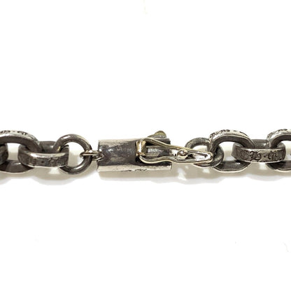 【中古品】【メンズ】 CHROME HEARTS クロムハーツ PAPER CHAIN 18INCH ペーパー チェーン 18インチ ネックレス アクセサリー 925 190-261027-ko-03-teih カラー：シルバー 万代Net店