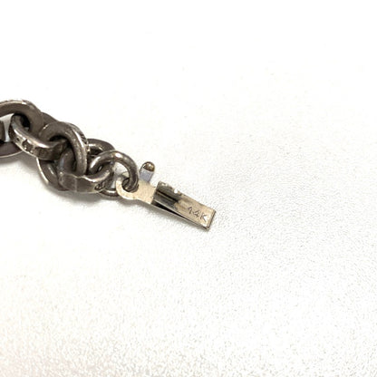 【中古品】【メンズ】 CHROME HEARTS クロムハーツ PAPER CHAIN 18INCH ペーパー チェーン 18インチ ネックレス アクセサリー 925 190-261027-ko-03-teih カラー：シルバー 万代Net店