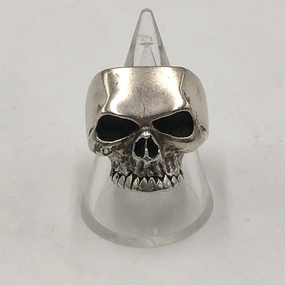【中古品】【メンズ】 CRAZY PIG クレイジーピッグ LEMOLA SKULL RING レモラ スカル リング アクセサリー 指輪 192-251025-ks-08-tei カラー：シルバー 14.5号 万代Net店
