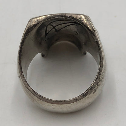 【中古品】【メンズ】 CRAZY PIG クレイジーピッグ LEMOLA SKULL RING レモラ スカル リング アクセサリー 指輪 192-251025-ks-08-tei カラー：シルバー 14.5号 万代Net店