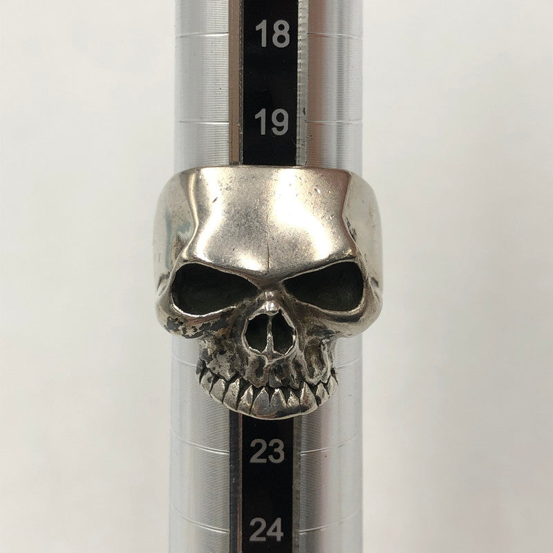 【中古品】【メンズ】 CRAZY PIG クレイジーピッグ LEMOLA SKULL RING レモラ スカル リング アクセサリー 指輪 192-251025-ks-08-tei カラー：シルバー 14.5号 万代Net店