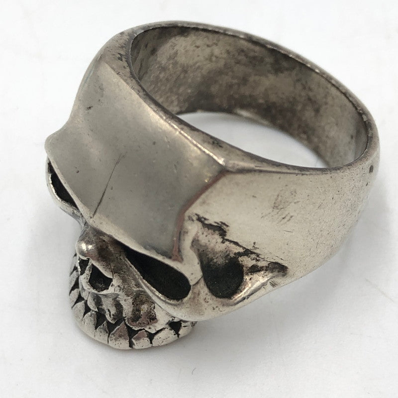 【中古品】【メンズ】 CRAZY PIG クレイジーピッグ LEMOLA SKULL RING レモラ スカル リング アクセサリー 指輪 192-251025-ks-08-tei カラー：シルバー 14.5号 万代Net店