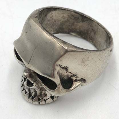【中古品】【メンズ】 CRAZY PIG クレイジーピッグ LEMOLA SKULL RING レモラ スカル リング アクセサリー 指輪 192-251025-ks-08-tei カラー：シルバー 14.5号 万代Net店