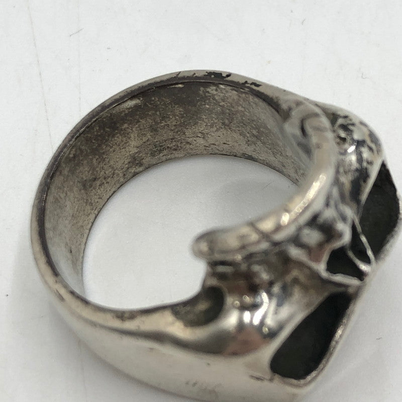 【中古品】【メンズ】 CRAZY PIG クレイジーピッグ LEMOLA SKULL RING レモラ スカル リング アクセサリー 指輪 192-251025-ks-08-tei カラー：シルバー 14.5号 万代Net店