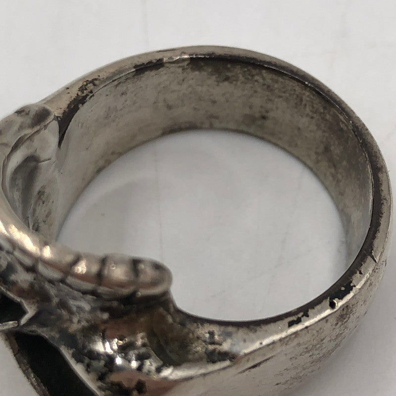 【中古品】【メンズ】 CRAZY PIG クレイジーピッグ LEMOLA SKULL RING レモラ スカル リング アクセサリー 指輪 192-251025-ks-08-tei カラー：シルバー 14.5号 万代Net店