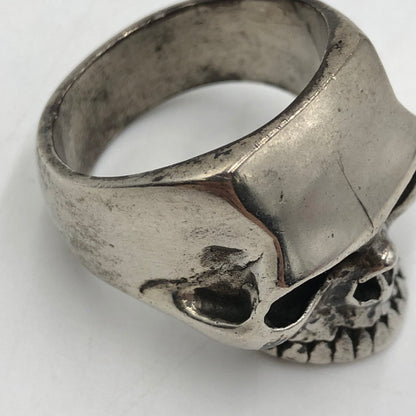 【中古品】【メンズ】 CRAZY PIG クレイジーピッグ LEMOLA SKULL RING レモラ スカル リング アクセサリー 指輪 192-251025-ks-08-tei カラー：シルバー 14.5号 万代Net店