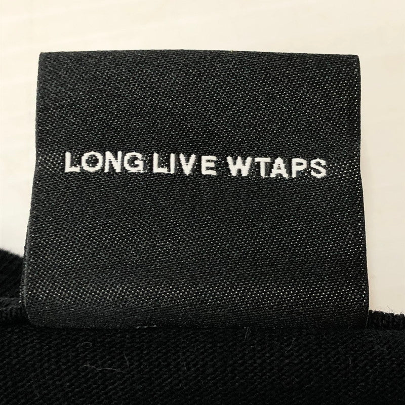 【中古品】【メンズ】 WTAPS ダブルタップス 25SS S/S COTTON TEE 251ATDT-STM01S ショートスリーブ コットン Tシャツ 半袖 トップス 142-250919-yo-03-tei サイズ：X04 カラー：ブラック 万代Net店