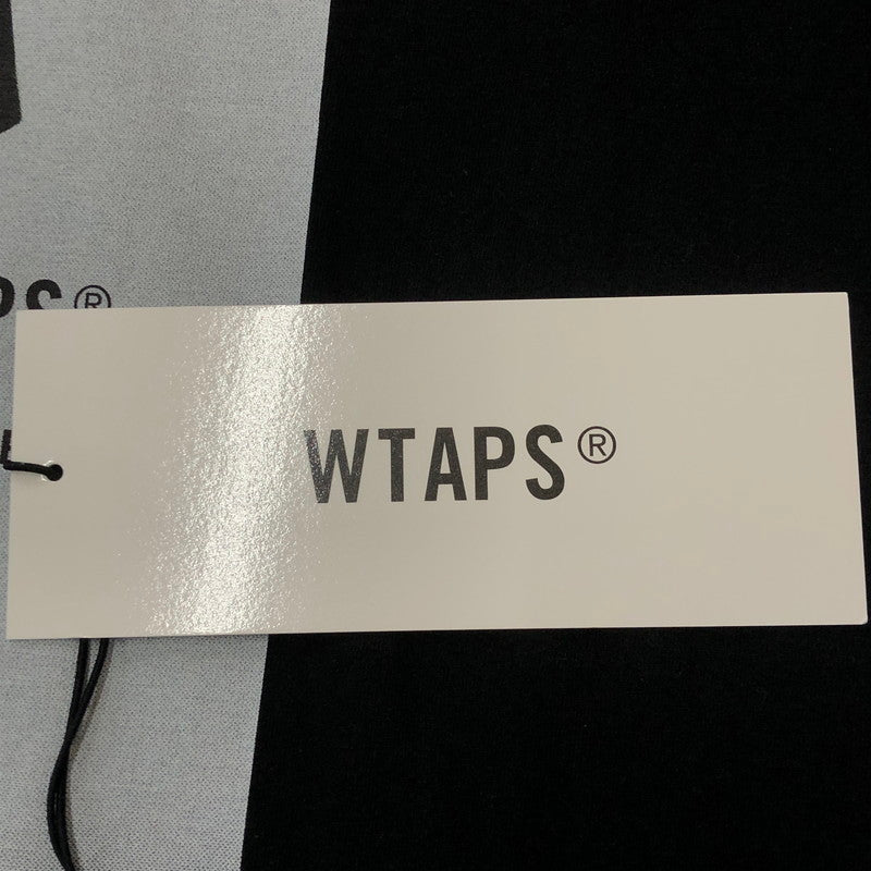 【中古品】【メンズ】 WTAPS ダブルタップス 25SS S/S COTTON TEE 251ATDT-STM01S ショートスリーブ コットン Tシャツ 半袖 トップス 142-250919-yo-03-tei サイズ：X04 カラー：ブラック 万代Net店