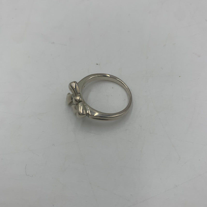 【中古品】【レディース】 TIFFANY&Co. ティファニー リボン モチーフ 925 リング 指輪 ジュエリー 182-251119-ks-05-tei カラー：シルバー 10号 万代Net店