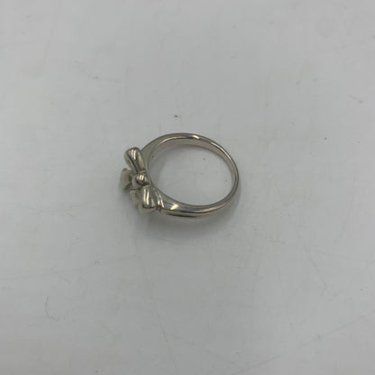 【中古品】【レディース】 TIFFANY&Co. ティファニー リボン モチーフ 925 リング 指輪 ジュエリー 182-251119-ks-05-tei カラー：シルバー 10号 万代Net店
