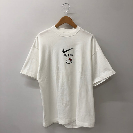 【中古品】【メンズ】 NIKE ナイキ × HELLOW KITY ハローキティ 別注 コラボ AIR S/S T-SHIRT DR6075-100 エア ショートスリーブ Tシャツ 半袖 トップス 148-250909-nm-20-tei サイズ：XL カラー：ホワイト 万代Net店