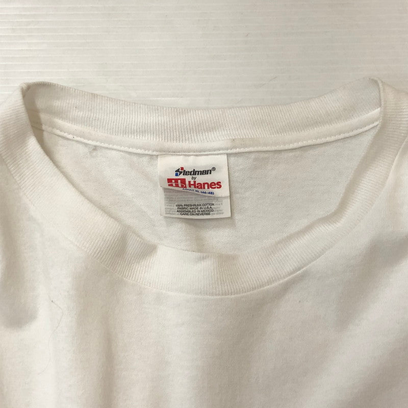【中古品】【メンズ】 STEDMAN ステッドマン 90's UNIVERSAL STUDIOS CREDIT CARD TEE 90年代 ユニバーサルスタジオ クレジットカード Tシャツ 半袖 トップス HANESボディ 145-250917-KS-12-fuz サイズ：XL カラー：ホワイト 万代Net店