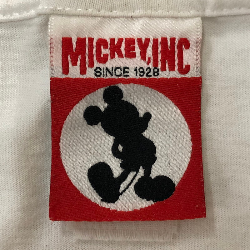 【中古品】【メンズ】 MICKEY INC ミッキー インク 90's 25th ANNIVERSARY CAKE CINDERELLA CASTLE TEE アニバーサリー ケーキ シンデレラ城 Tシャツ DISNEY 145-250917-KS-13-fuz サイズ：表記無し カラー：ホワイト 万代Net店