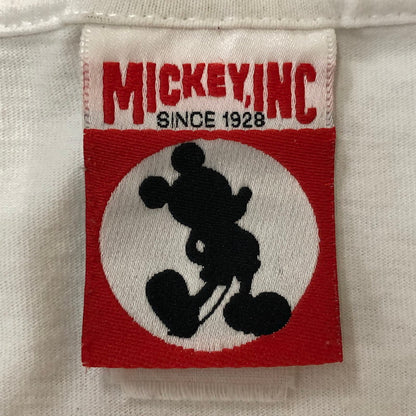 【中古品】【メンズ】 MICKEY INC ミッキー インク 90's 25th ANNIVERSARY CAKE CINDERELLA CASTLE TEE アニバーサリー ケーキ シンデレラ城 Tシャツ DISNEY 145-250917-KS-13-fuz サイズ：表記無し カラー：ホワイト 万代Net店