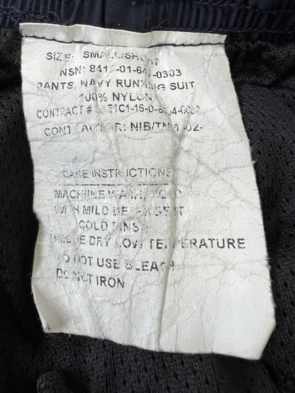 【中古品】【メンズ】 US NAVY ユーエスネイビー RUNNING SUIT ランニング スーツ ボトムス パンツ 156-260921-AS-20-hon サイズ：S カラー：ネイビー 万代Net店