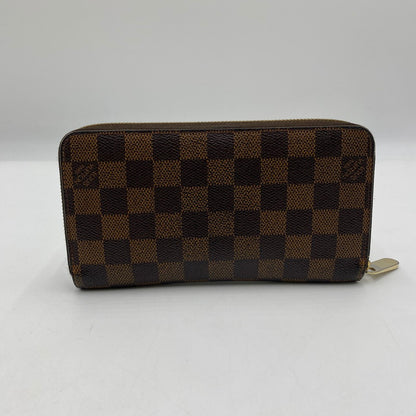 【中古品】【メンズ/レディース】 LOUIS VUITTON ルイ・ヴィトン ダミエ ジッピー ウォレット N41661 長財布 ロングウォレット ラウンドファスナー 179-250912-ks-07-fuz カラー：エベヌ 万代Net店