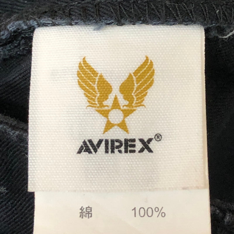 【中古品】【メンズ】 AVIREX アヴィレックス HALF CARGO PANTS 6166118 ハーフ カーゴ パンツ ボトムス ショーツ 156-251127-ts-33-tei サイズ：2XL カラー：ブラック 万代Net店