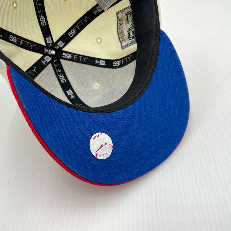 【中古品】【メンズ】 NEW ERA ニューエラ HOUSTON ASTROS MLB BB CAP ヒューストン アストロズ キャップ 帽子 ツートーンキャップ 185-260805-ko-01-tei サイズ：58.7cm カラー：アイボリー/レッド 万代Net店