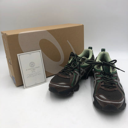 【現状渡し品】【メンズ】 asics アシックス GEL-QUANTUM KINETIC 1203A270-251 ゲル クァンタム キネティック スニーカー 靴 162-251217-ks-10-tei カラー：Dark SEPIA/SHAMROCK GREEN 万代Net店